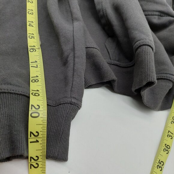 Nirvana H&M Mens Gray Nirvana Logo Hoodie Size Medium READ - Picture 9 of 15